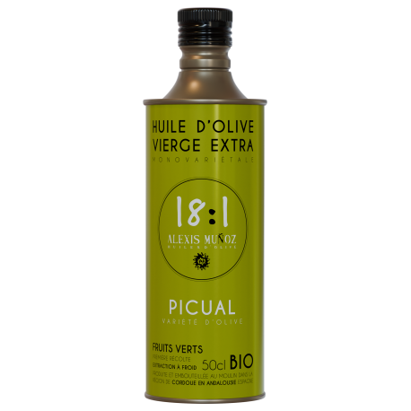 Picual, fruits verts - BIO - 500 ml